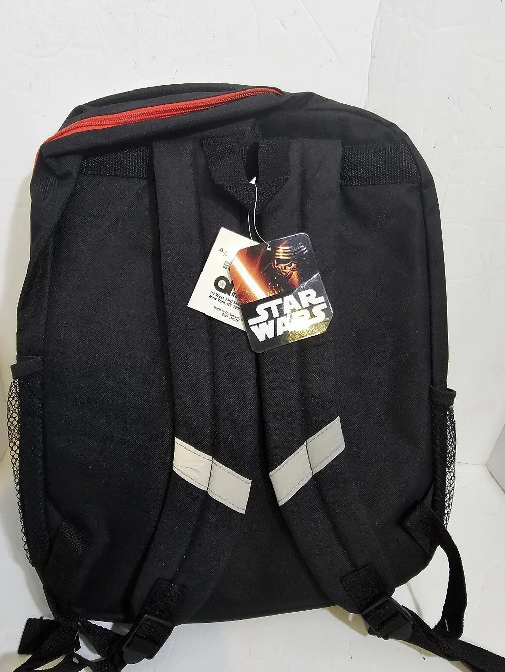 New Disney Star Wars Kylo Ren Backpack Kindergarten School Book Bag